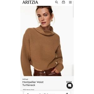 Wilfred Montpellier waist sweater